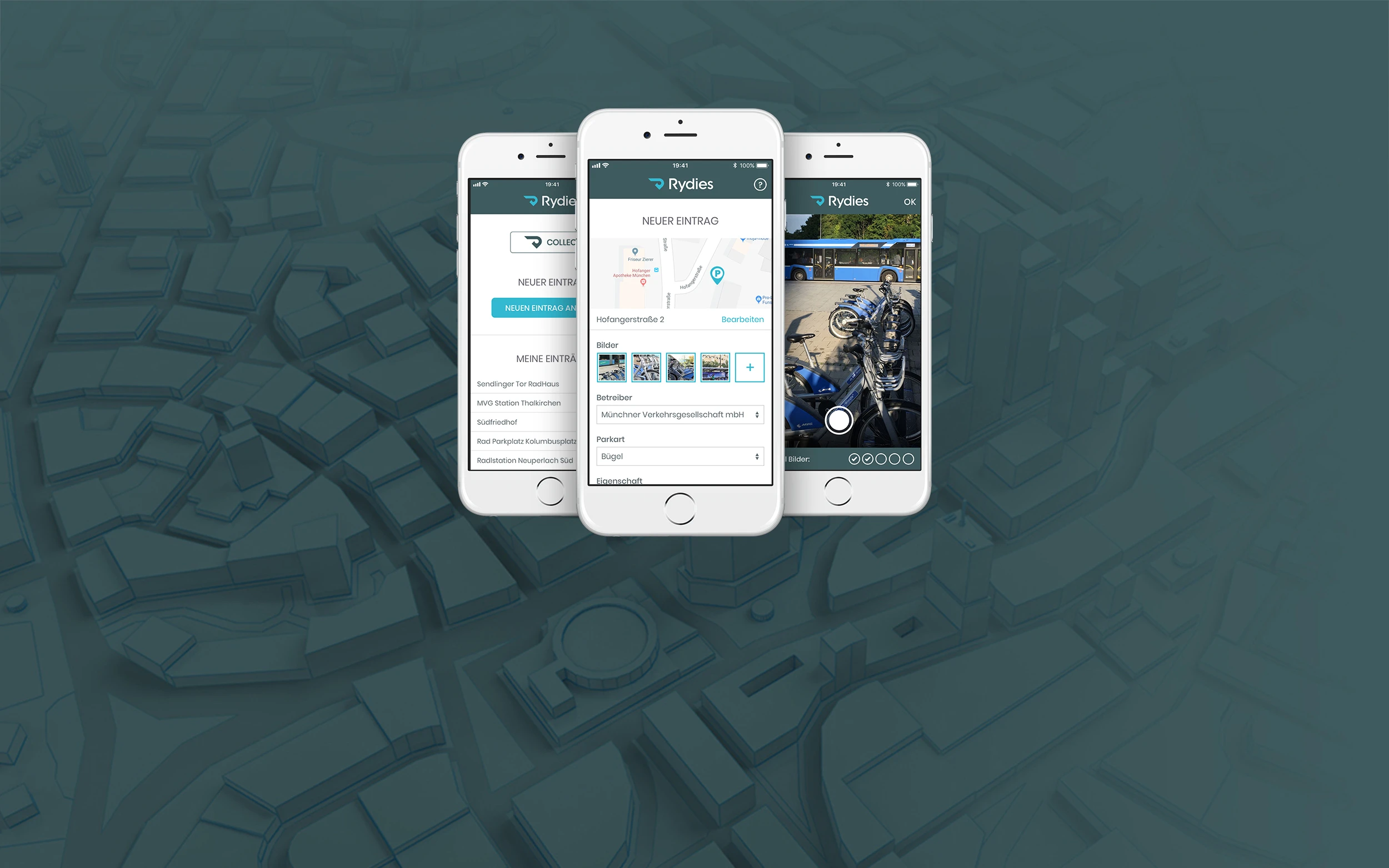 Rydies Collect App – Rydies GmbH
