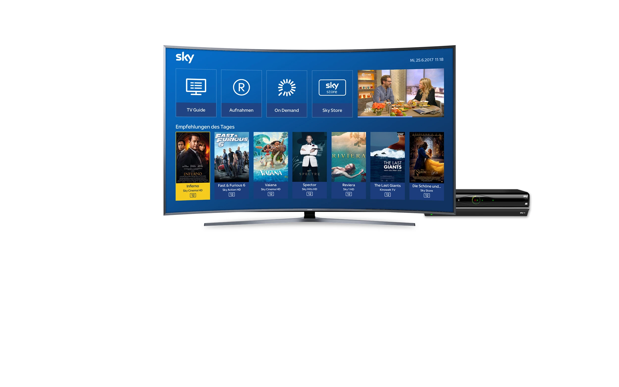 Receiver Interface – Sky Deutschland