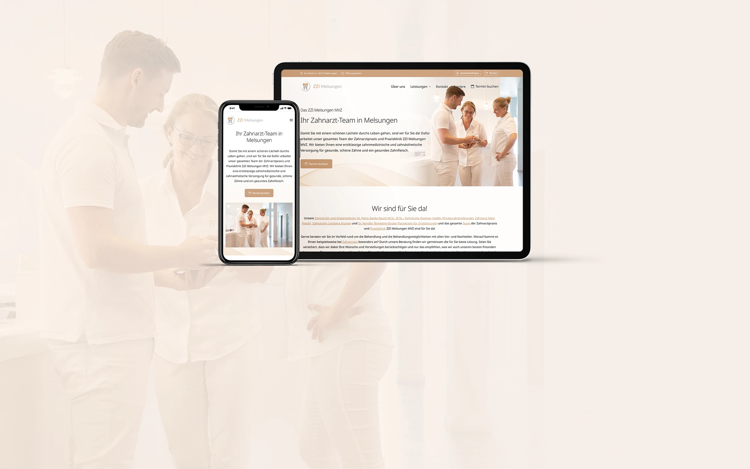 Zahnarzt Website – Centrum für Dentale Gesundheit MVZ GmbH
